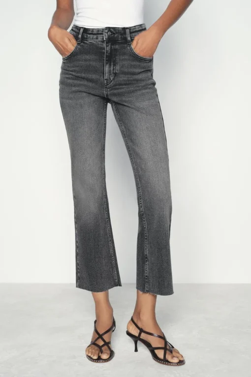 JEANS Z1975 MINI FLARE TIRO ALTO