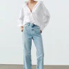 JEANS Z1975 RECTOS TIRO ALTO