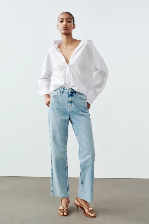 JEANS Z1975 RECTOS TIRO ALTO