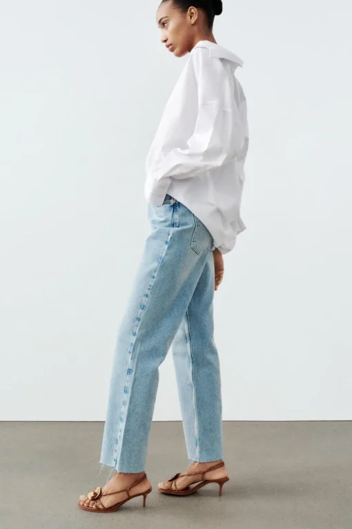 JEANS Z1975 RECTOS TIRO ALTO