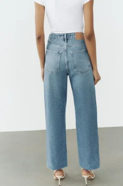 JEANS Z1975 STRAIGHT ANKLE TIRO ALTO