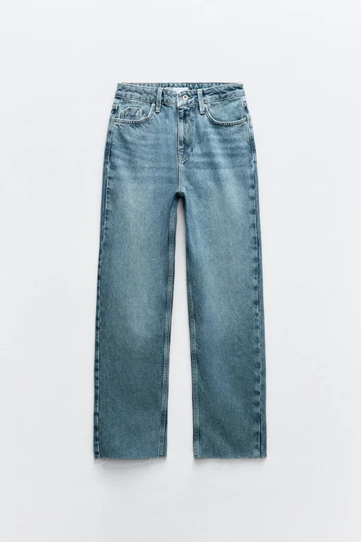 JEANS Z1975 STRAIGHT ANKLE TIRO ALTO