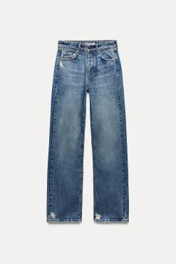 JEANS Z1975 STRAIGHT TIRO ALTO FULL LENGTH