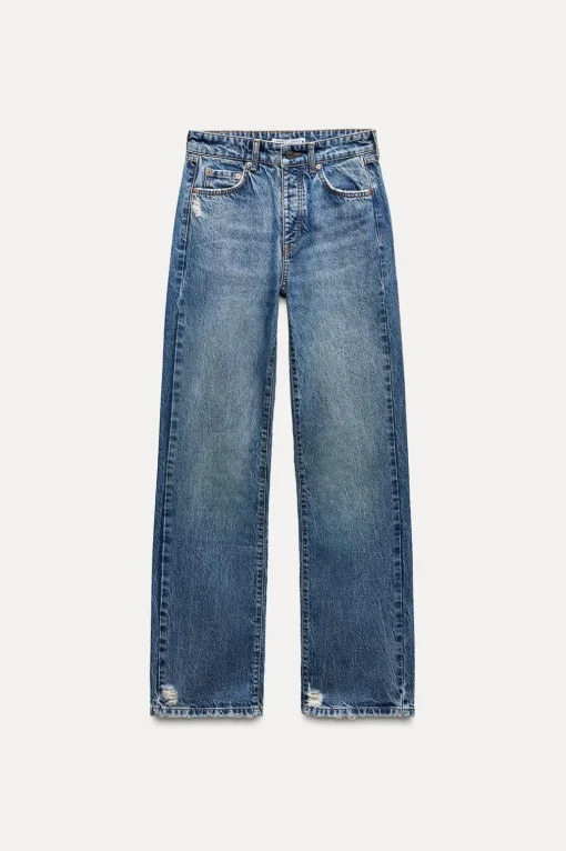 JEANS Z1975 STRAIGHT TIRO ALTO FULL LENGTH