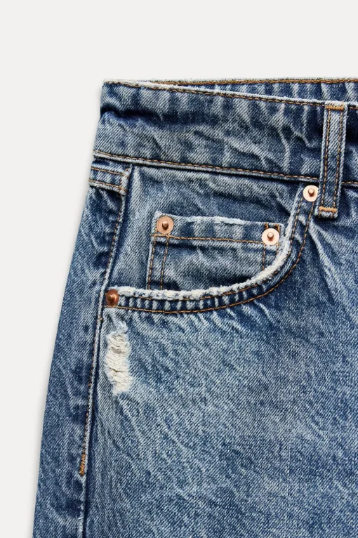 JEANS Z1975 STRAIGHT TIRO ALTO FULL LENGTH