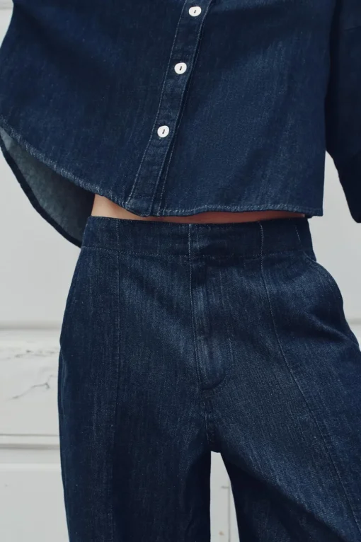 JEANS Z1975 WIDE LEG TIRO ALTO