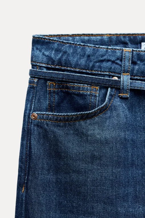 JEANS Z1975 WIDE LEG TIRO ALTO CINTURÓN