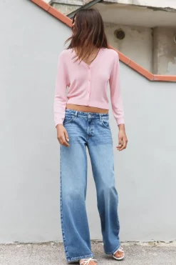 JEANS Z1975 WIDE LEG TIRO MEDIO