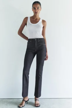 JEANS ZW COLLECTION BOOTCUT TIRO ALTO CROPPED