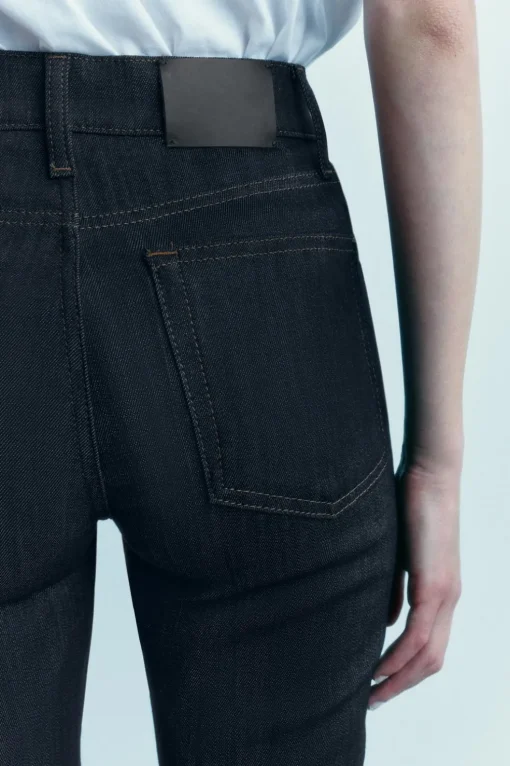 JEANS ZW COLLECTION BOOTCUT TIRO ALTO CROPPED