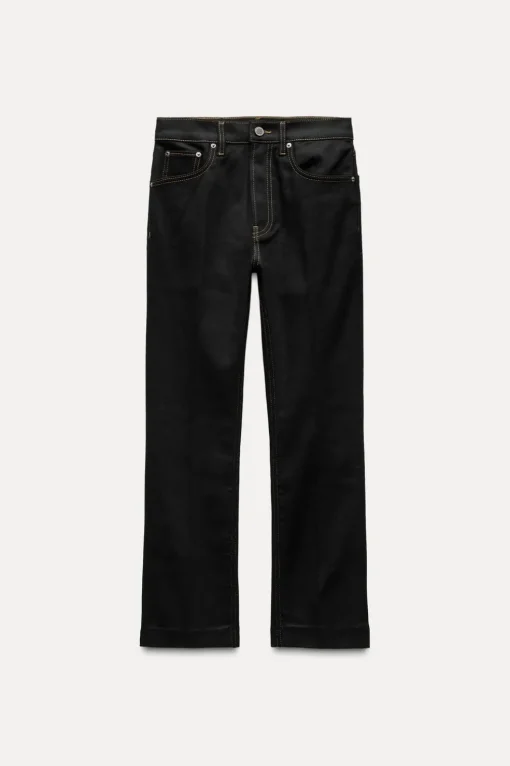 JEANS ZW COLLECTION BOOTCUT TIRO ALTO CROPPED