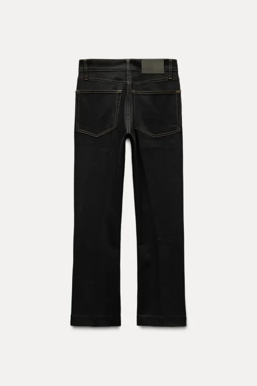 JEANS ZW COLLECTION BOOTCUT TIRO ALTO CROPPED