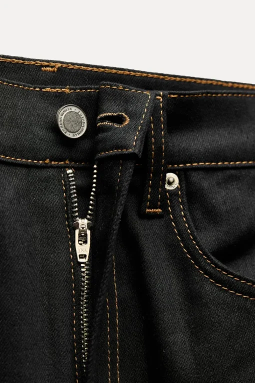 JEANS ZW COLLECTION BOOTCUT TIRO ALTO CROPPED