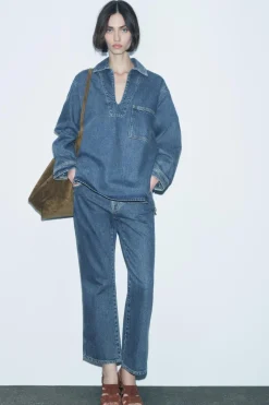 JEANS ZW COLLECTION CROPPED FLARE TIRO ALTO
