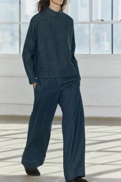 JEANS ZW COLLECTION WIDE LEG TIRO MEDIO