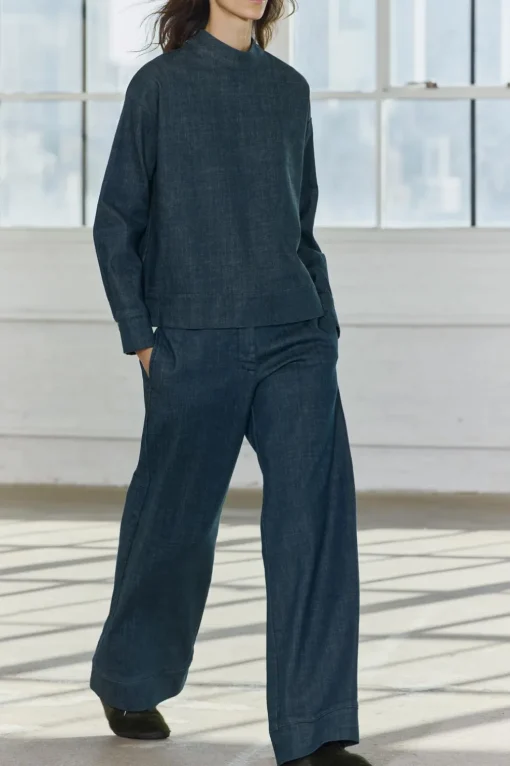 JEANS ZW COLLECTION WIDE LEG TIRO MEDIO