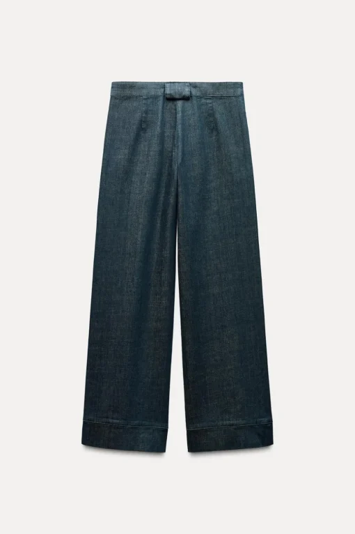 JEANS ZW COLLECTION WIDE LEG TIRO MEDIO