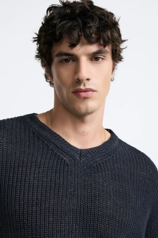 JERSEY 100 % LINO PUNTO PERLADO