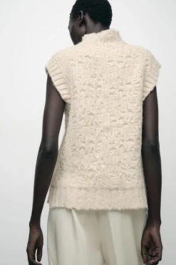 JERSEY CHALECO PUNTO ESTRUCTURA