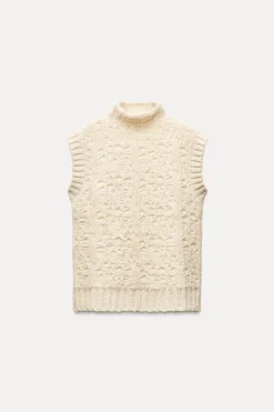 JERSEY CHALECO PUNTO ESTRUCTURA