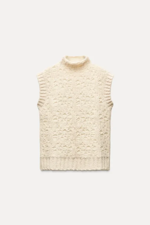 JERSEY CHALECO PUNTO ESTRUCTURA