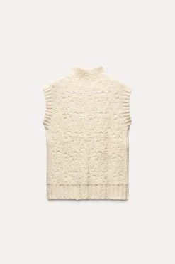 JERSEY CHALECO PUNTO ESTRUCTURA