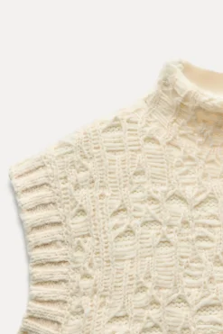 JERSEY CHALECO PUNTO ESTRUCTURA