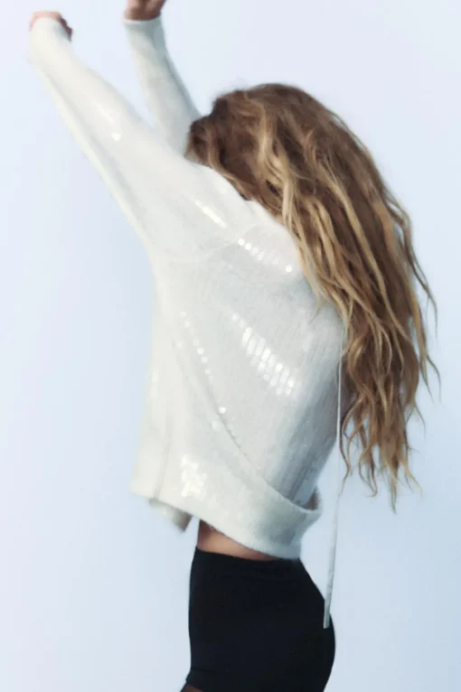 JERSEY OVERSIZE LENTEJUELAS CON ALPACA Y LANA
