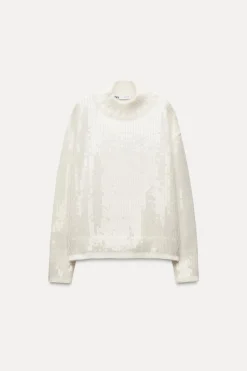 JERSEY OVERSIZE LENTEJUELAS CON ALPACA Y LANA