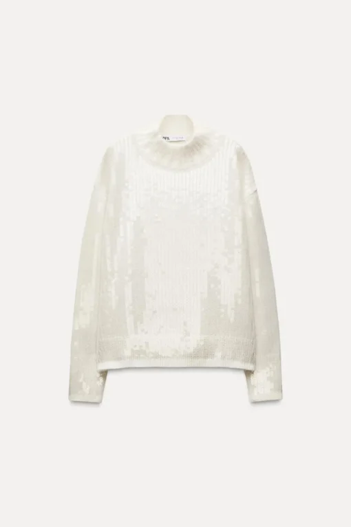 JERSEY OVERSIZE LENTEJUELAS CON ALPACA Y LANA