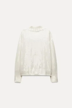 JERSEY OVERSIZE LENTEJUELAS CON ALPACA Y LANA
