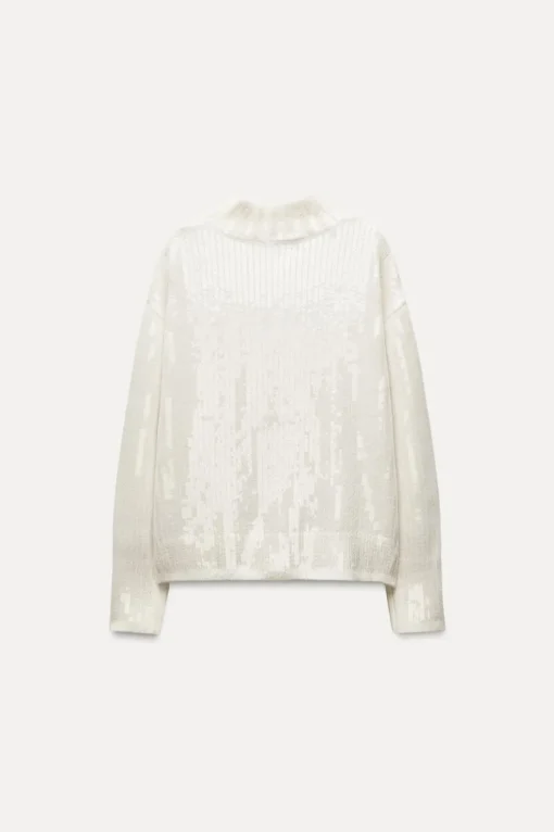 JERSEY OVERSIZE LENTEJUELAS CON ALPACA Y LANA