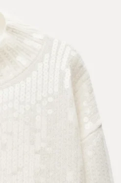 JERSEY OVERSIZE LENTEJUELAS CON ALPACA Y LANA