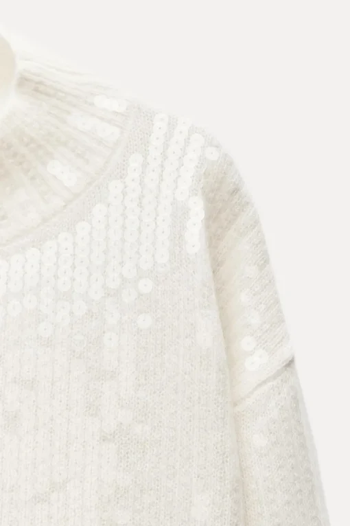 JERSEY OVERSIZE LENTEJUELAS CON ALPACA Y LANA
