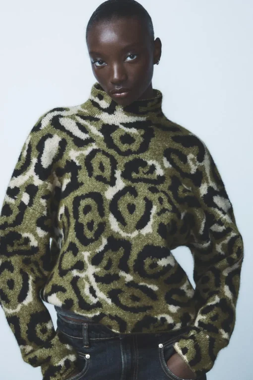 JERSEY PUNTO JACQUARD ANIMAL
