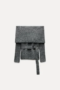 JERSEY PUNTO OFF SHOULDER CINTURÓN