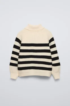 JERSEY PUNTO RAYAS CUELLO VUELTO