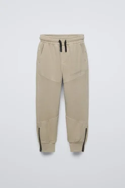 JOGGER FELPA CREMALLERAS