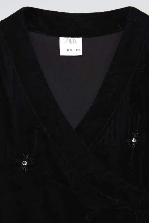 KIMONO TERCIOPELO ABALORIOS