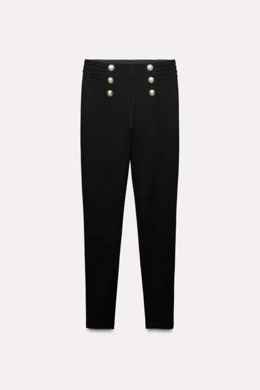LEGGINGS BOTONES DORADOS