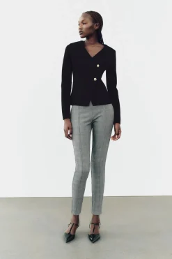 LEGGINGS CUADROS TIRO MEDIO