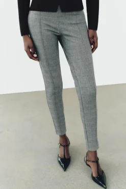 LEGGINGS CUADROS TIRO MEDIO