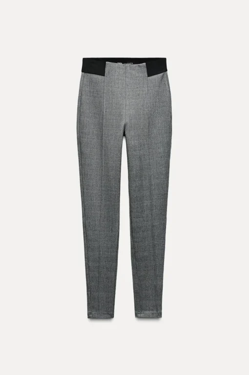 LEGGINGS CUADROS TIRO MEDIO