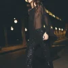 LEGGINGS FLARE LENTEJUELAS