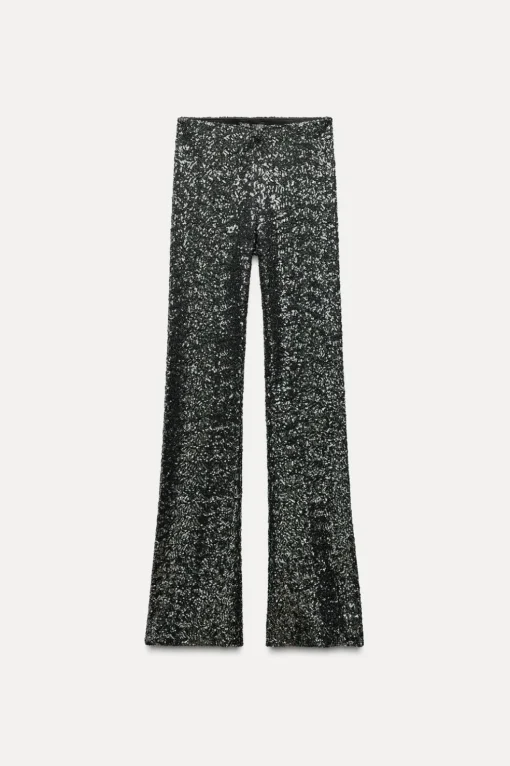 LEGGINGS FLARE LENTEJUELAS