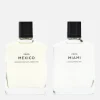 MIAMI LINCOLN ROAD 420 + MEXICO BULEVARD PUERTA DEL HIERRO 4965 EDP 2 X100ML (3.4 FL OZ. )