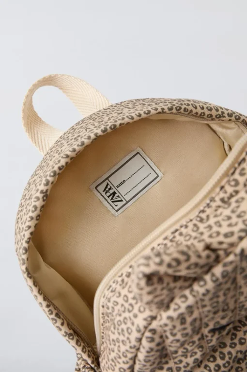 MINI MOCHILA ANIMAL PRINT