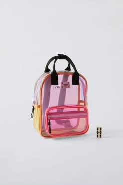 MINI MOCHILA VINILO MULTICOLOR