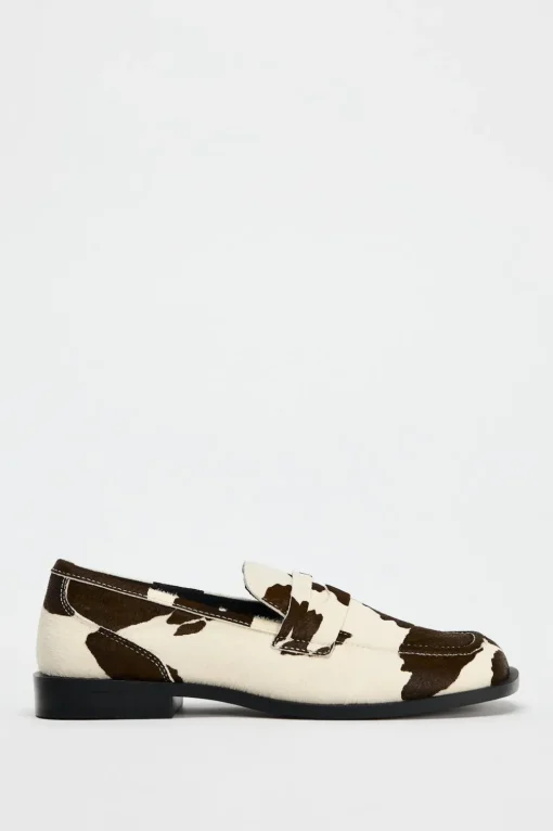 MOCASÍN ESTAMPADO ANIMAL PIEL