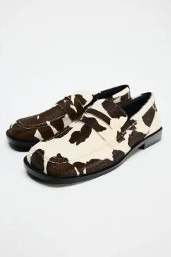 MOCASÍN ESTAMPADO ANIMAL PIEL